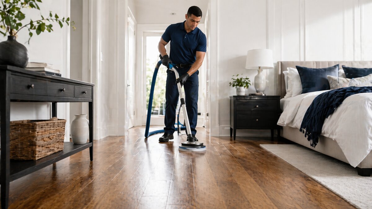 Laminate and hardwood floor cleaning