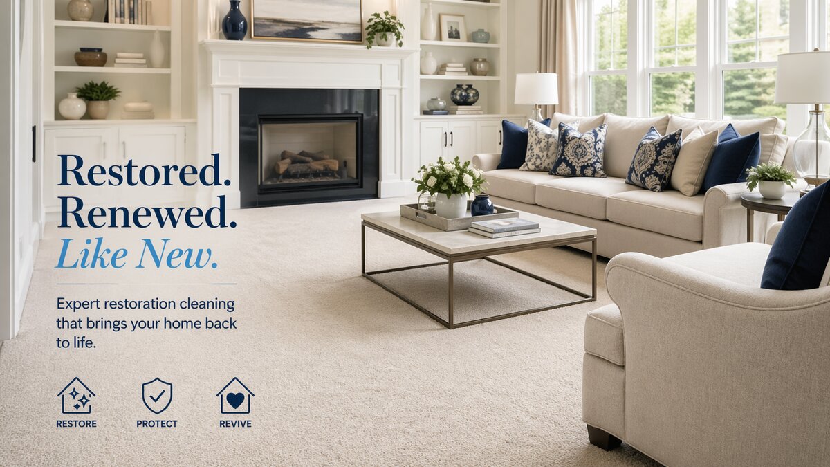 Water damage restoration cleaning