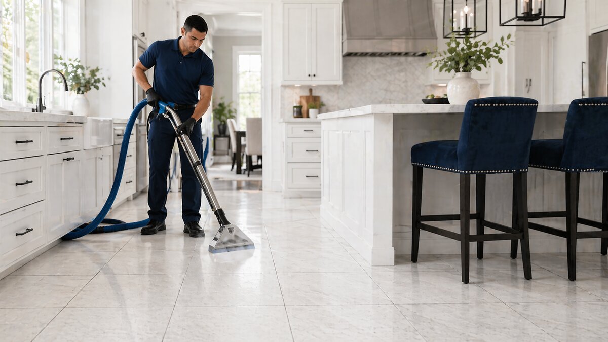 Tile and grout cleaning